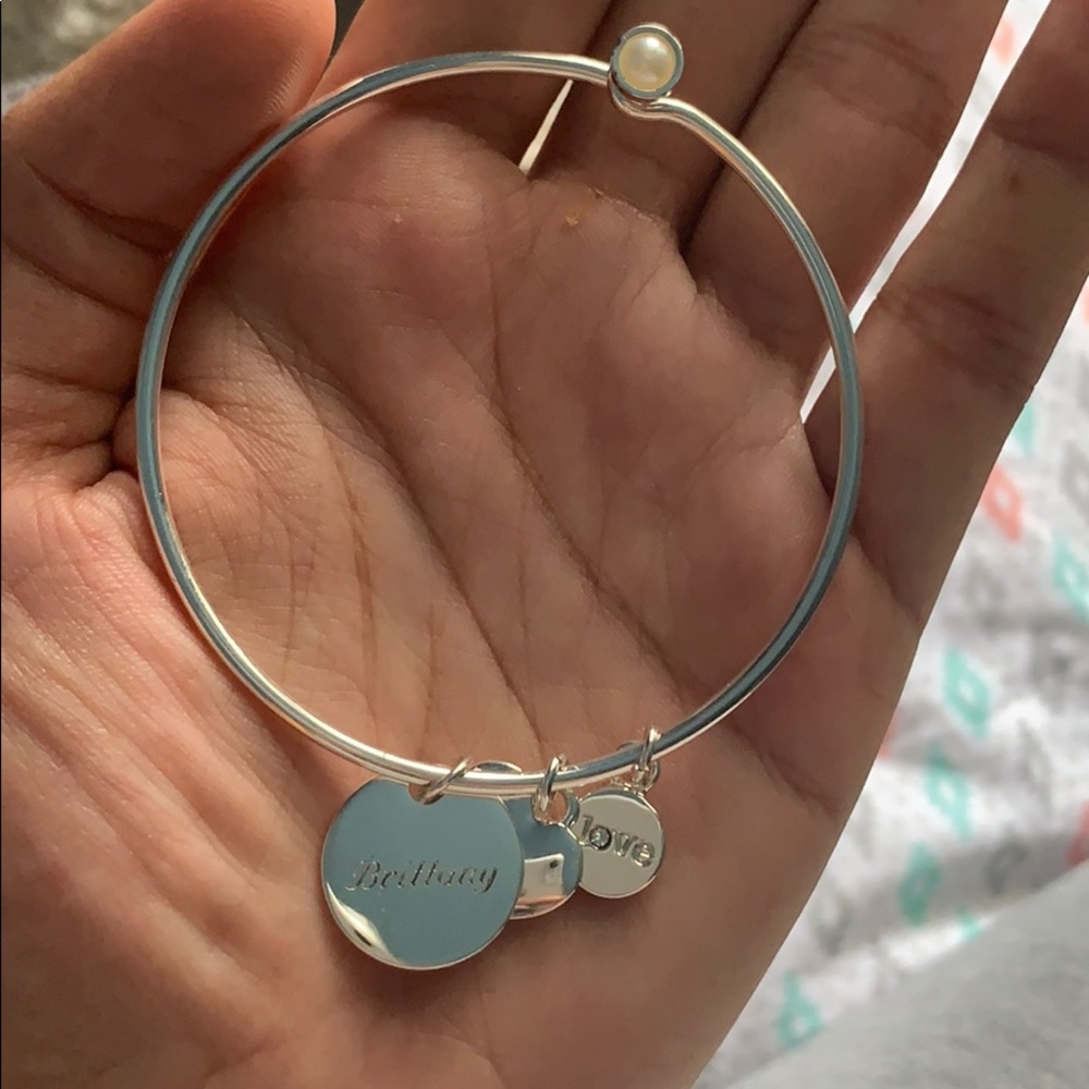 Things remembered engraved bracelet